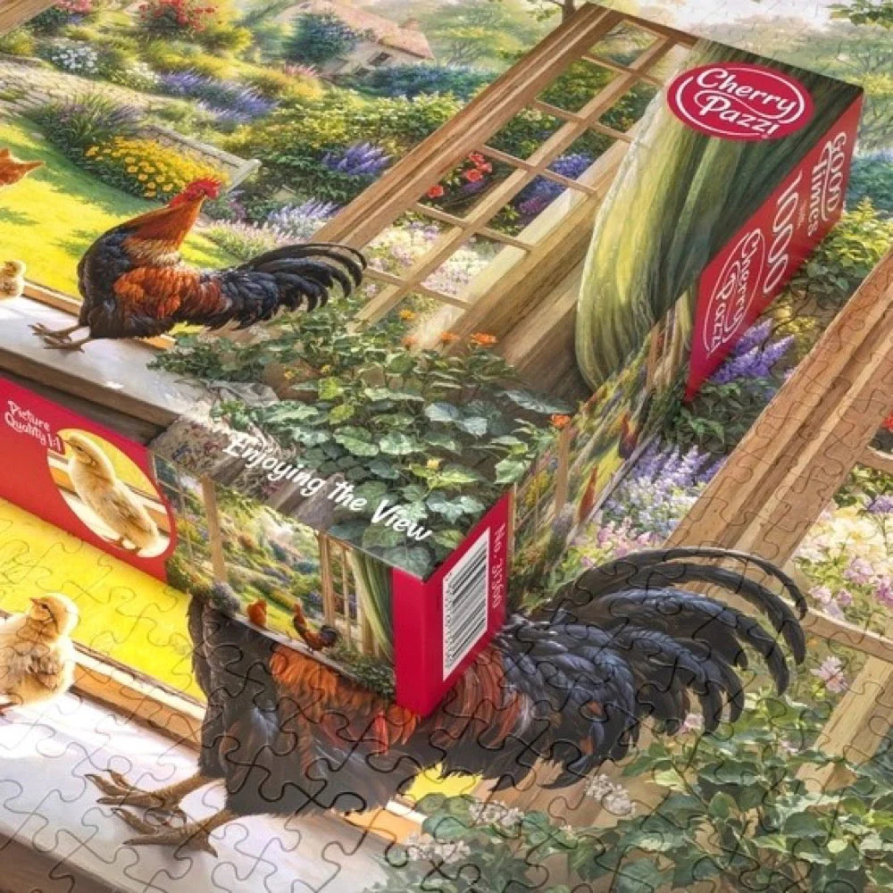 Cherry Pazzi 31360 Enjoying The View 1000pc Jigsaw Puzzle - Image 3
