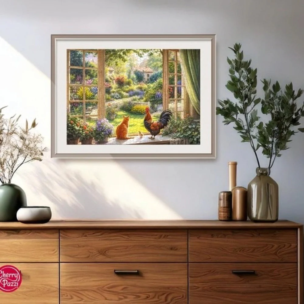 Cherry Pazzi 31360 Enjoying The View 1000pc Jigsaw Puzzle - Image 5