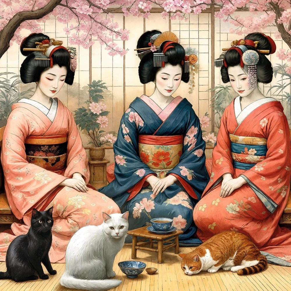 Cherry Pazzi 31407 Springtime Tea 1000pc Jigsaw Puzzle - Image 5