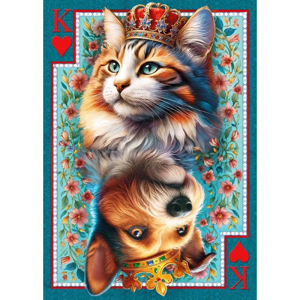 Cherry Pazzi 31414 The Royal Card 1000pc Jigsaw Puzzle - Image 4