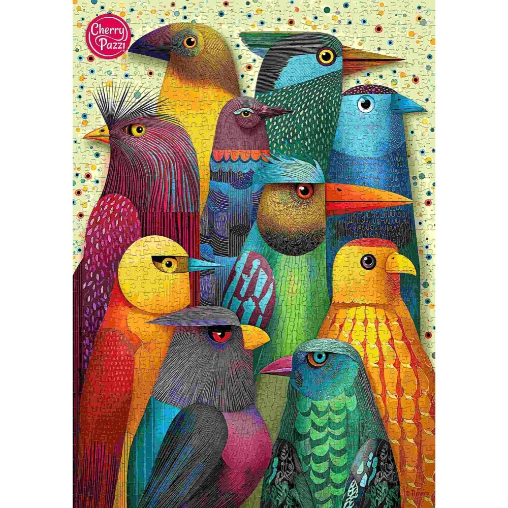 Cherry Pazzi 31438 Birds Club 1000pc Jigsaw Puzzle - Image 2