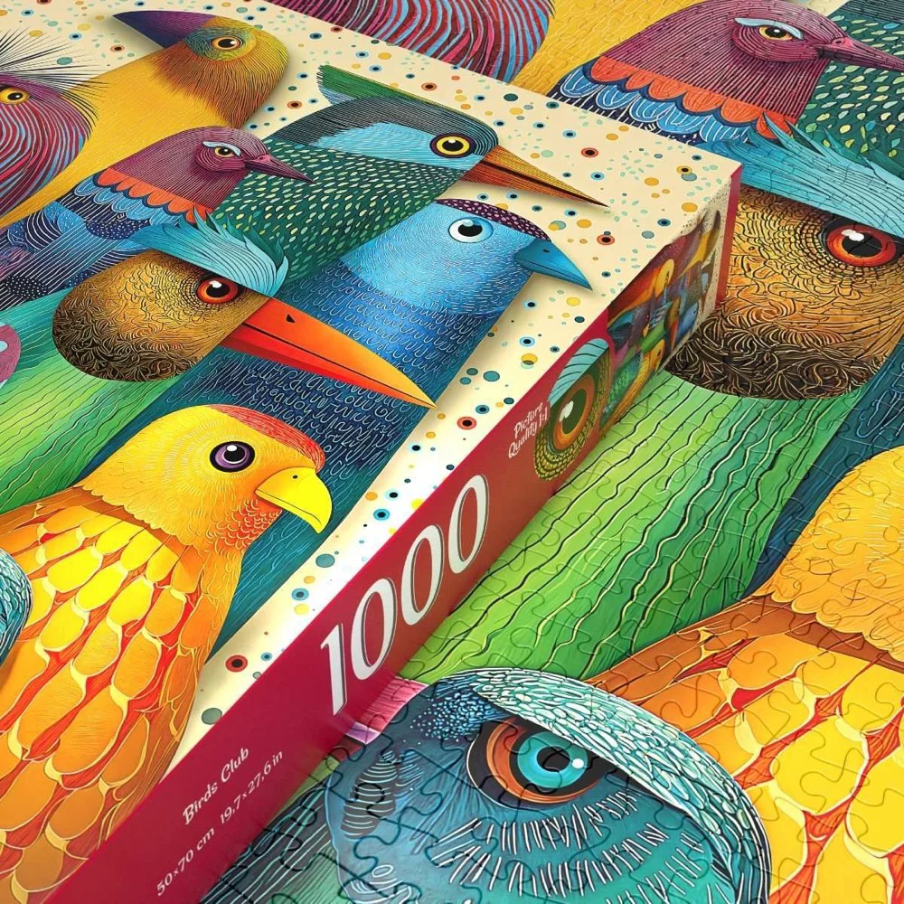 Cherry Pazzi 31438 Birds Club 1000pc Jigsaw Puzzle - Image 3