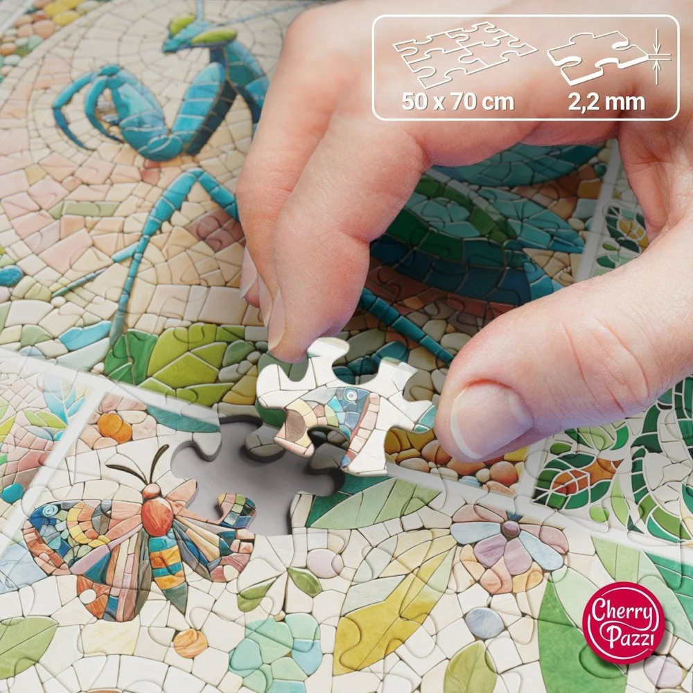 Cherry Pazzi 31445 Mosaic of the Miniature 1000pc Jigsaw Puzzle - Image 3