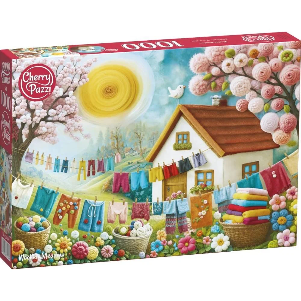 Cherry Pazzi 31469 Woollen Meadow 1000pc Jigsaw Puzzle