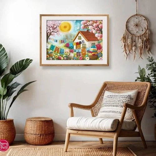 Cherry Pazzi 31469 Woollen Meadow 1000pc Jigsaw Puzzle - Image 5