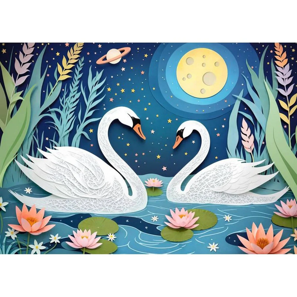 Cherry Pazzi 31506 Moonlight Date 1000pc Jigsaw Puzzle - Image 2