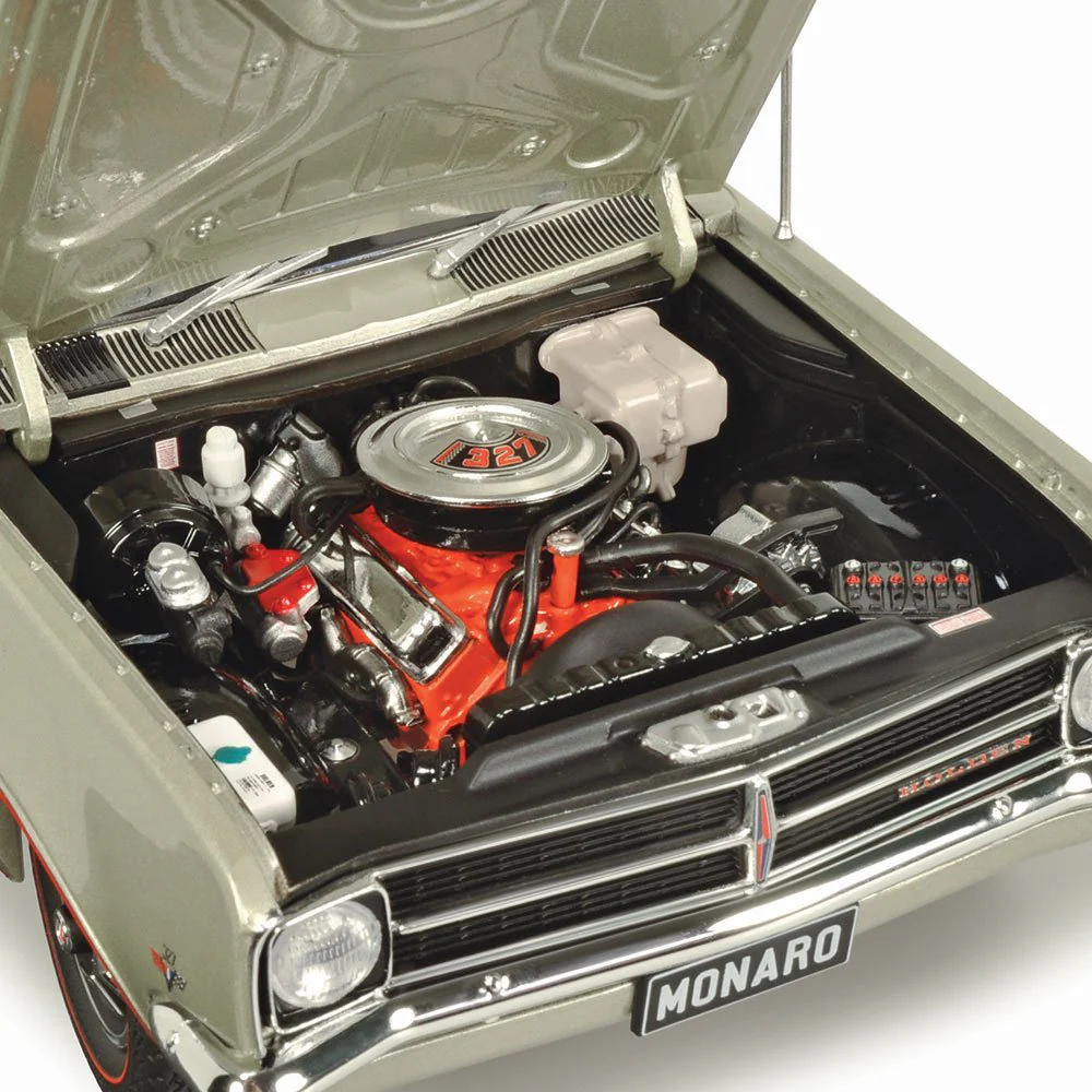 Classic Carlectables 18855 1/18 Holden HK Monaro Silver Mink - Image 5