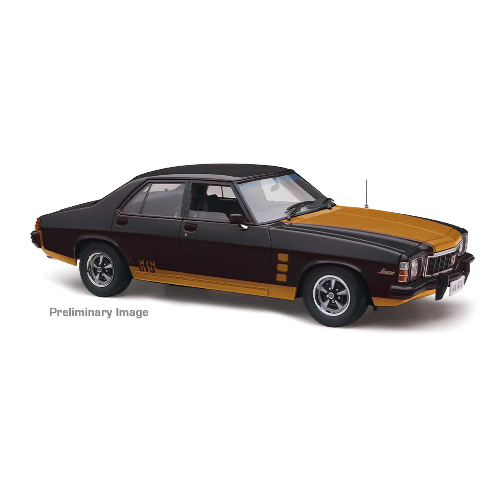 Classic Carlectables 18860 1/18 Holden HX Monaro Tuxedo Black - Image 8