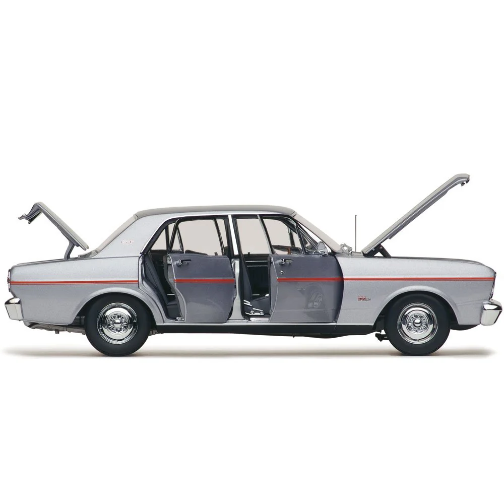 Classic Carlectables 18863 1/18 Ford XT Falcon GT Frosted Pewter - Image 3