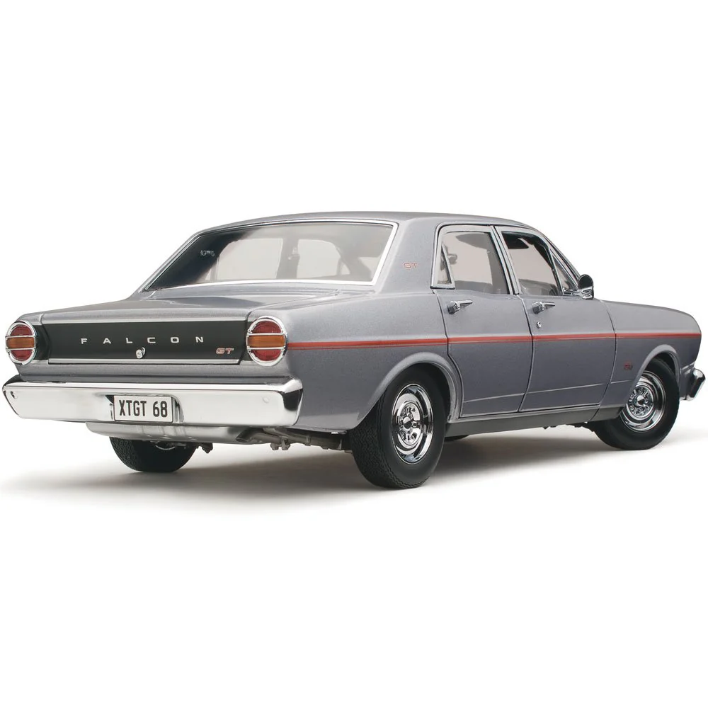 Classic Carlectables 18863 1/18 Ford XT Falcon GT Frosted Pewter - Image 4