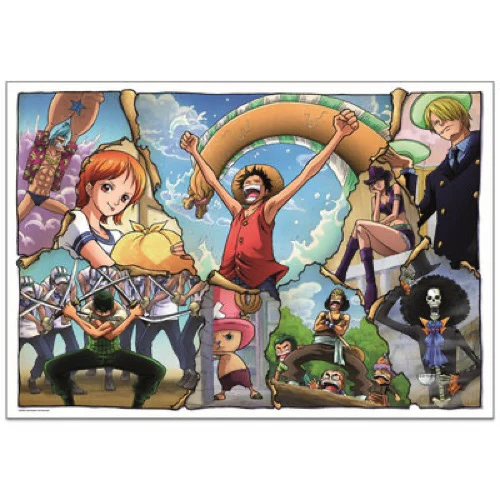 Clementoni HQC Anime Cube One Piece No.1 500pc Jigsaw Puzzle - Image 2
