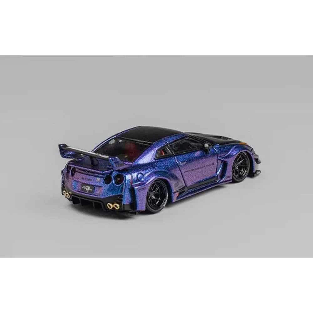 CM Model 64-35RR-16 1/64 Nissan LBWK 35GT-RR Chameleon W Carbon - Image 3