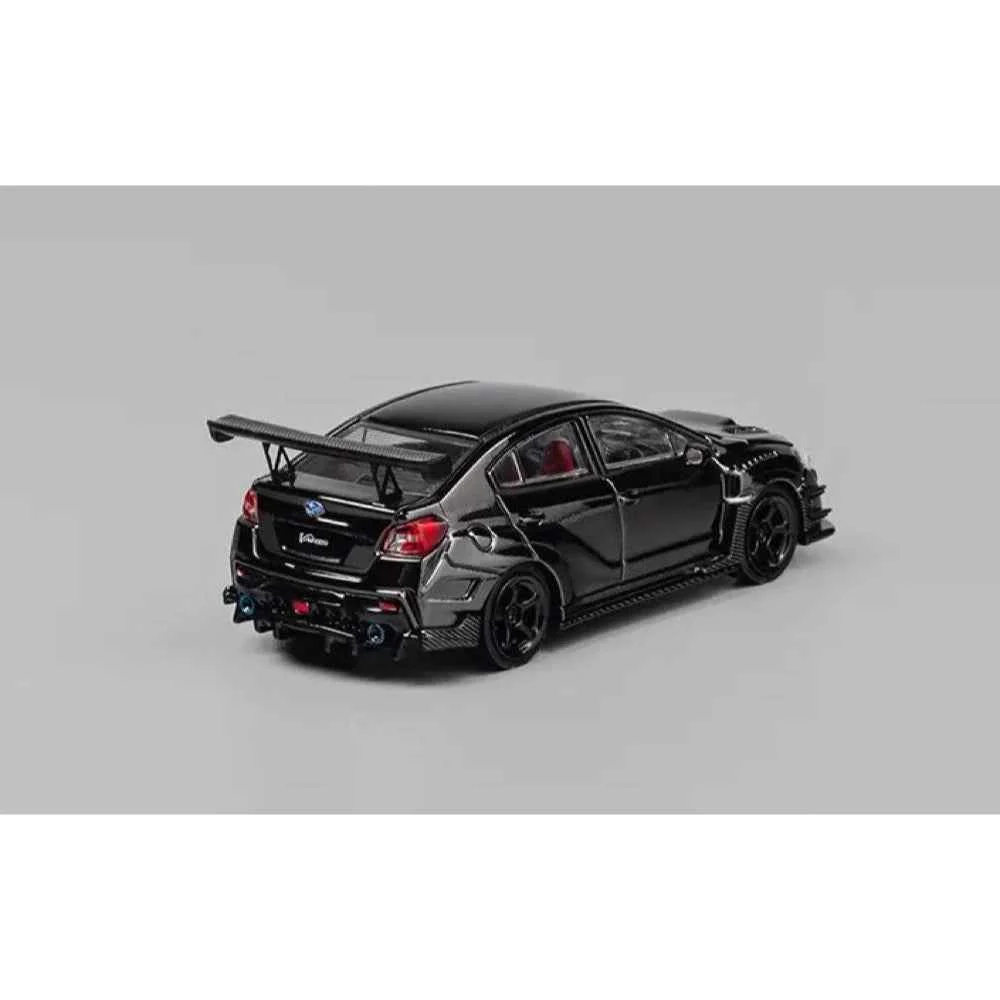 CM Model 64-STI-06 1/64 Subaru Varis WRX STI Wide Body 1.0 Chome Black - Image 4