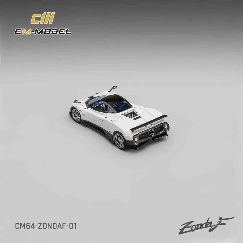 CM Model ZondaF-01 1/64 Pagani ZondaF Pearl White - Image 5