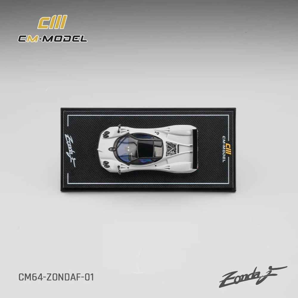 CM Model ZondaF-01 1/64 Pagani ZondaF Pearl White - Image 6