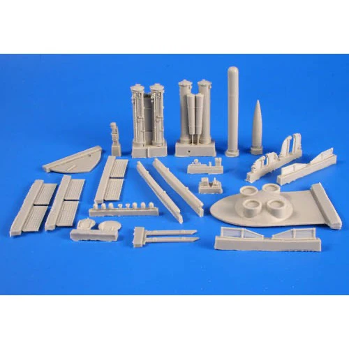 CMK N72011 1/72 U-Boot IX Front Torpedo Section for REV - Image 2