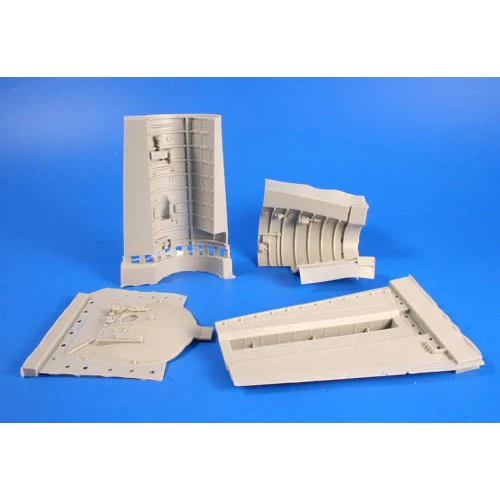 CMK N72011 1/72 U-Boot IX Front Torpedo Section for REV - Image 3