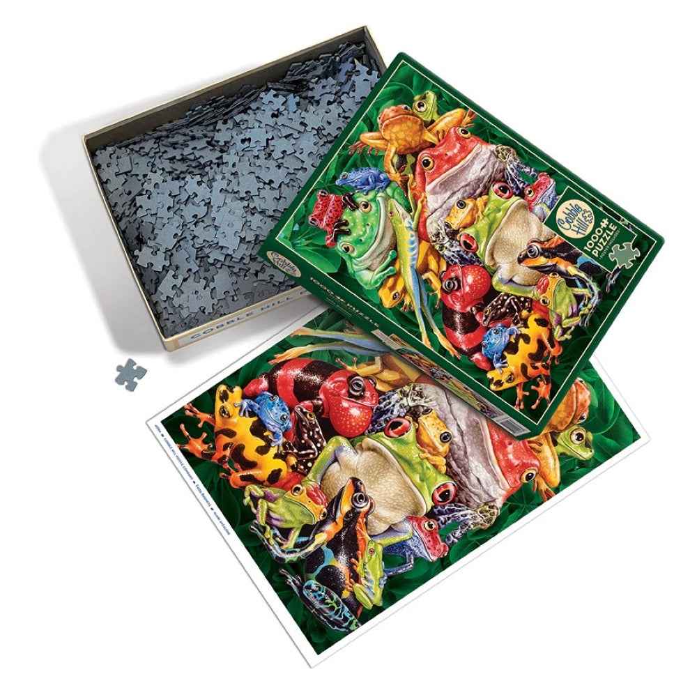 Cobble Hill 40186 Frog Business 1000pc Jigsaw Puzzle - Image 3
