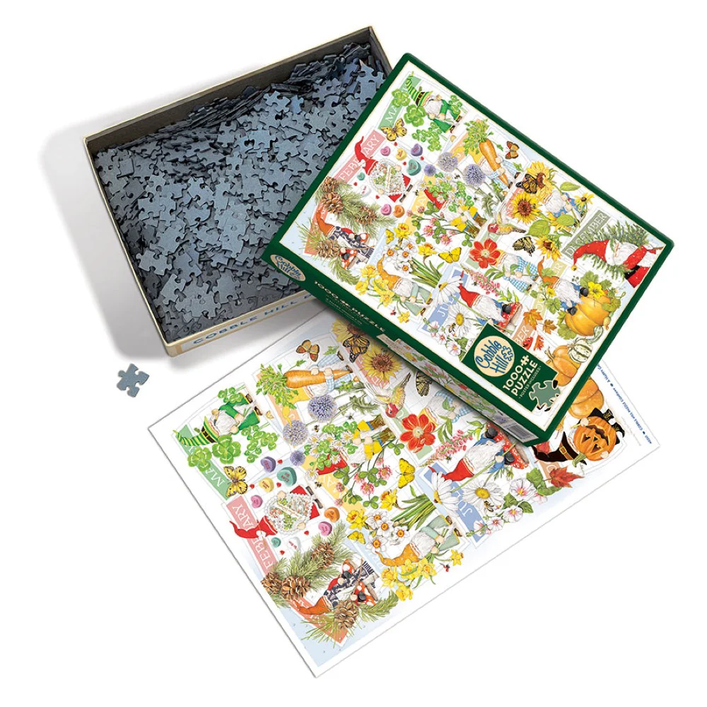 Cobble Hill 40261 A Happy Gnome Life 1000pc Jigsaw Puzzle - Image 3