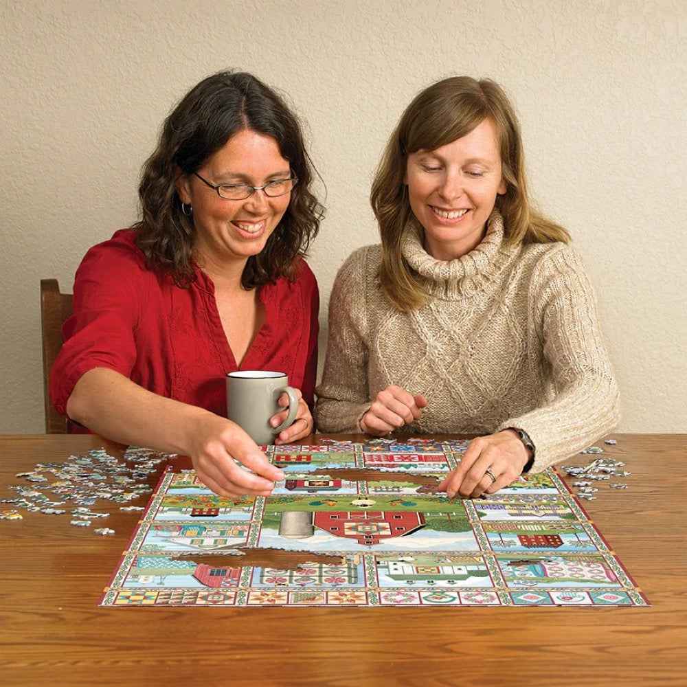 Cobble Hill 40262 Quilt Country 1000pc Jigsaw Puzzle - Image 4