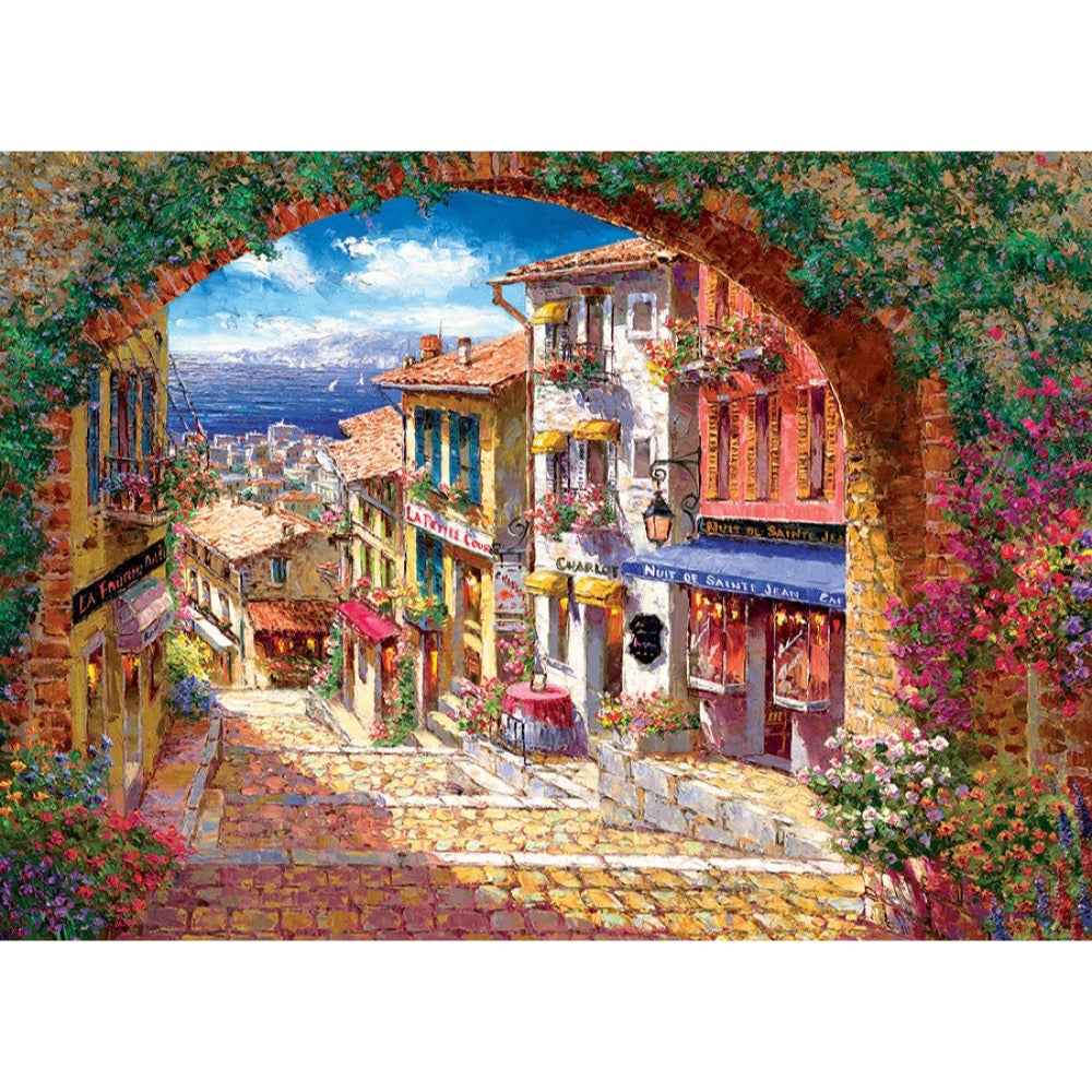 Cobble Hill 45084 Archway To Cagne 500pc Jigsaw Puzzle - Image 2