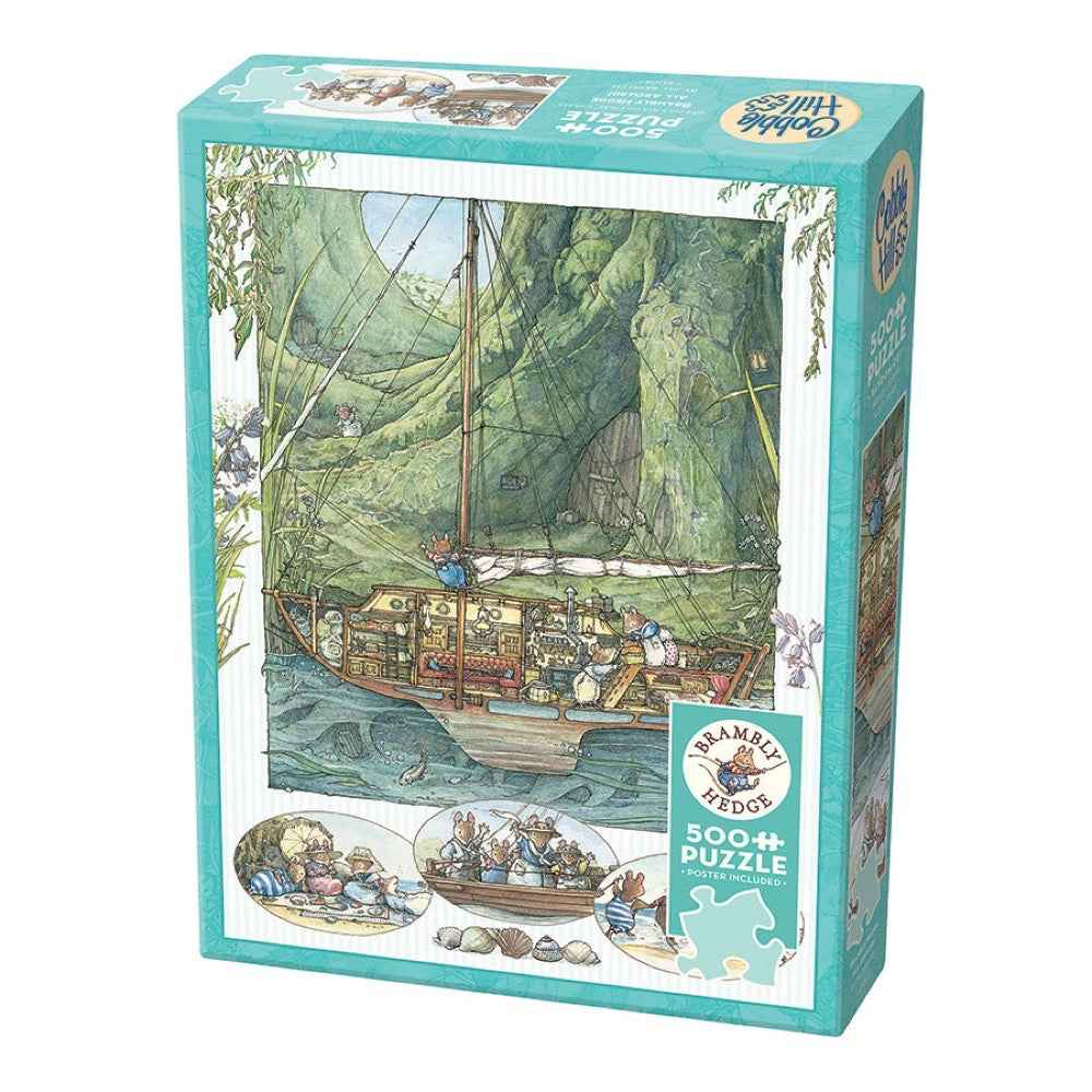 Cobble Hill Bramby Hedge All Aboard! 500pc Jigsaw Puzzle