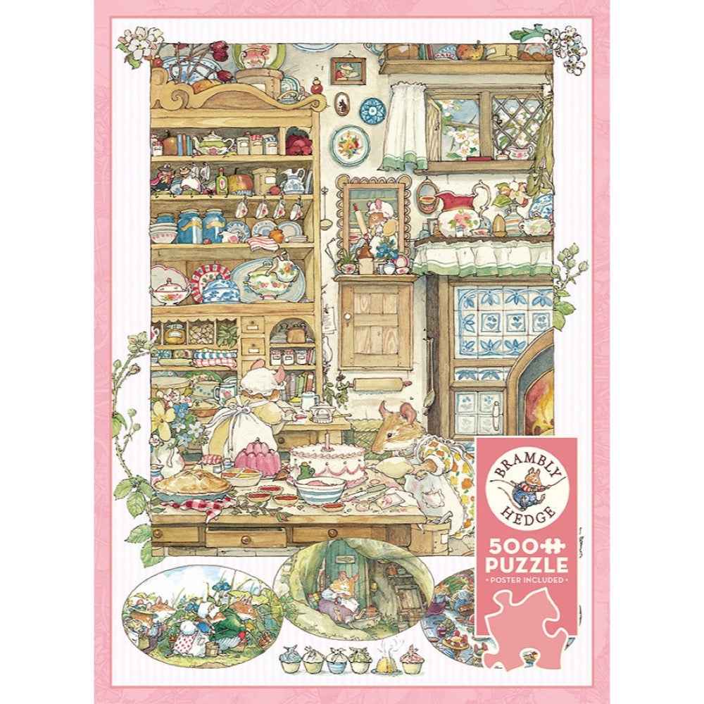 Cobble Hill Bramby Hedge Picnic Preparations 500pc Jigsaw Puzzle - Image 6