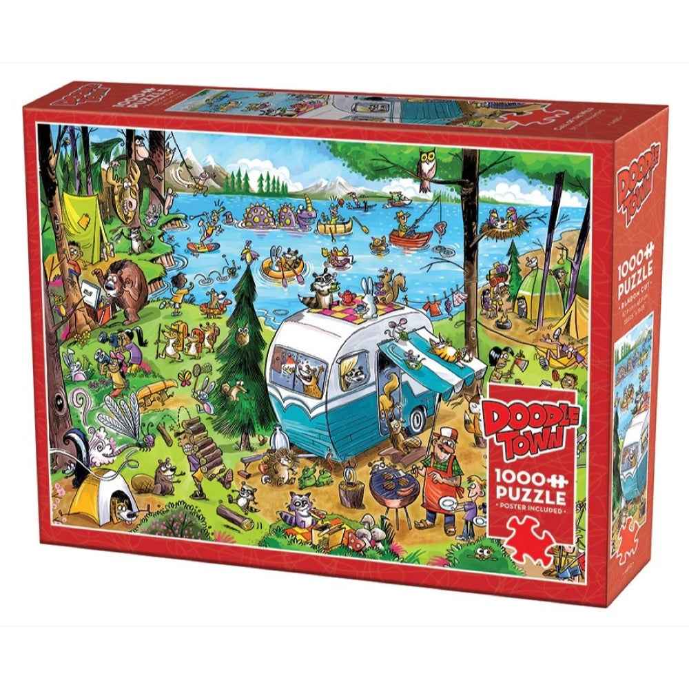 Cobble Hill Doodletown Call Of The Wild 1000pc Jigsaw Puzzle