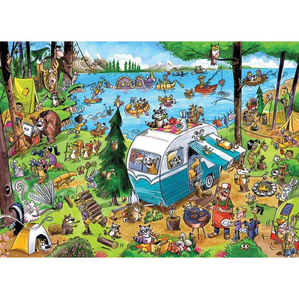 Cobble Hill Doodletown Call Of The Wild 1000pc Jigsaw Puzzle - Image 2