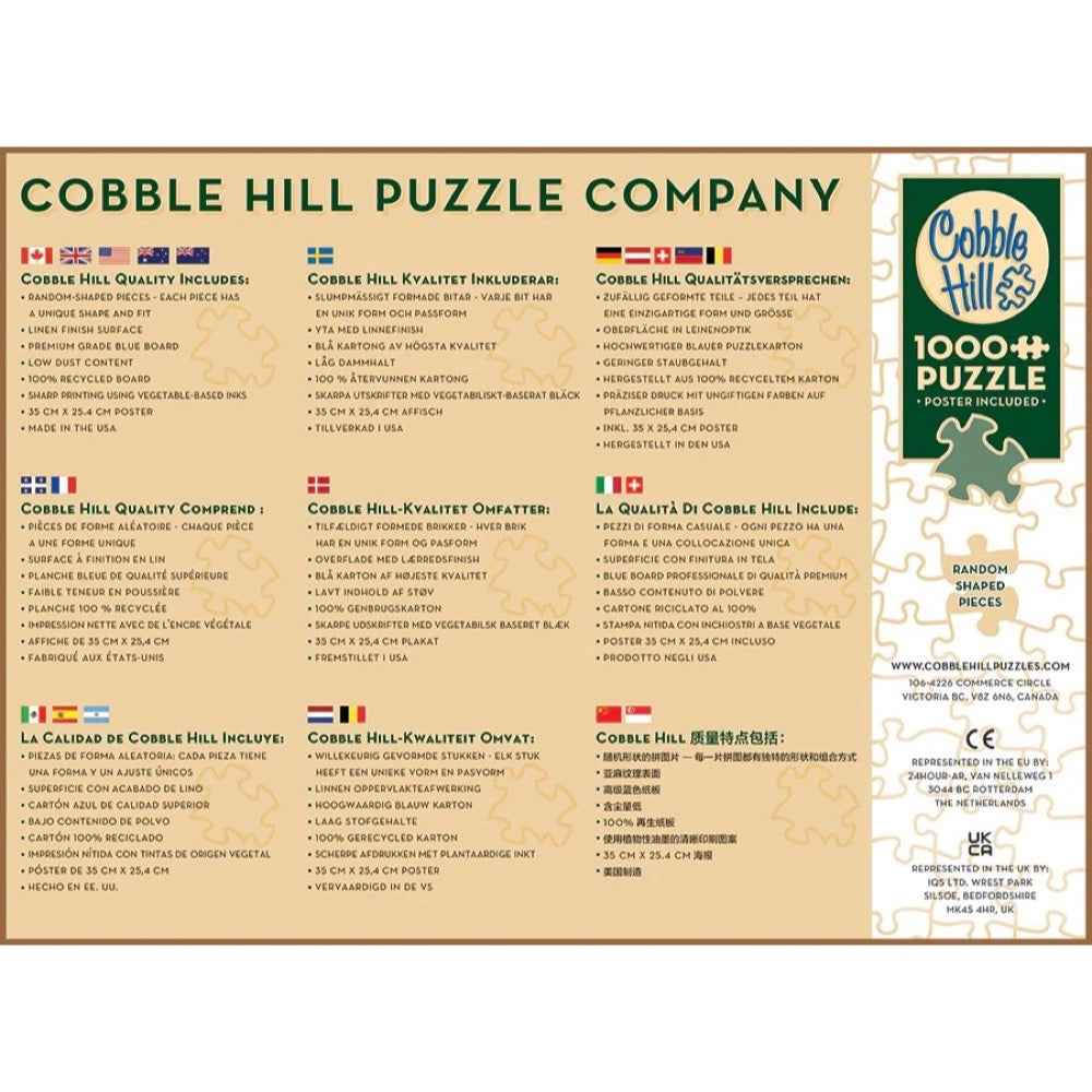 Cobble Hill Doodletown Call Of The Wild 1000pc Jigsaw Puzzle - Image 5