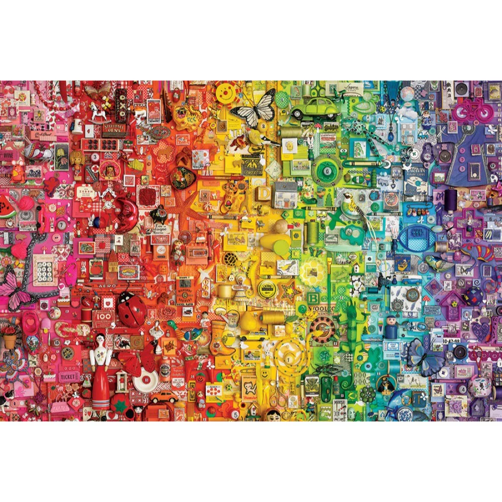 Cobble Hill Rainbow 2000pc Jigsaw Puzzle - Image 2