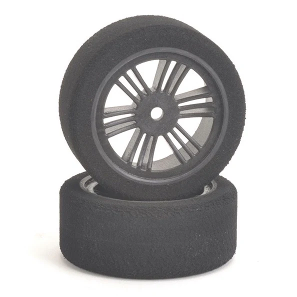 Contact Foam 1/10 Front 26mm 37Sh JAP Carbon Tyres 2pcs