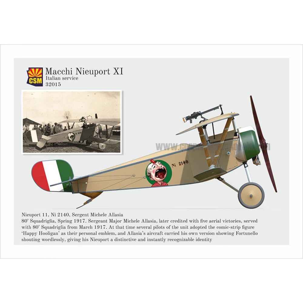 Copper State Models 32015 1/32 Macchi Nieuport 11 Italian Service - Image 6