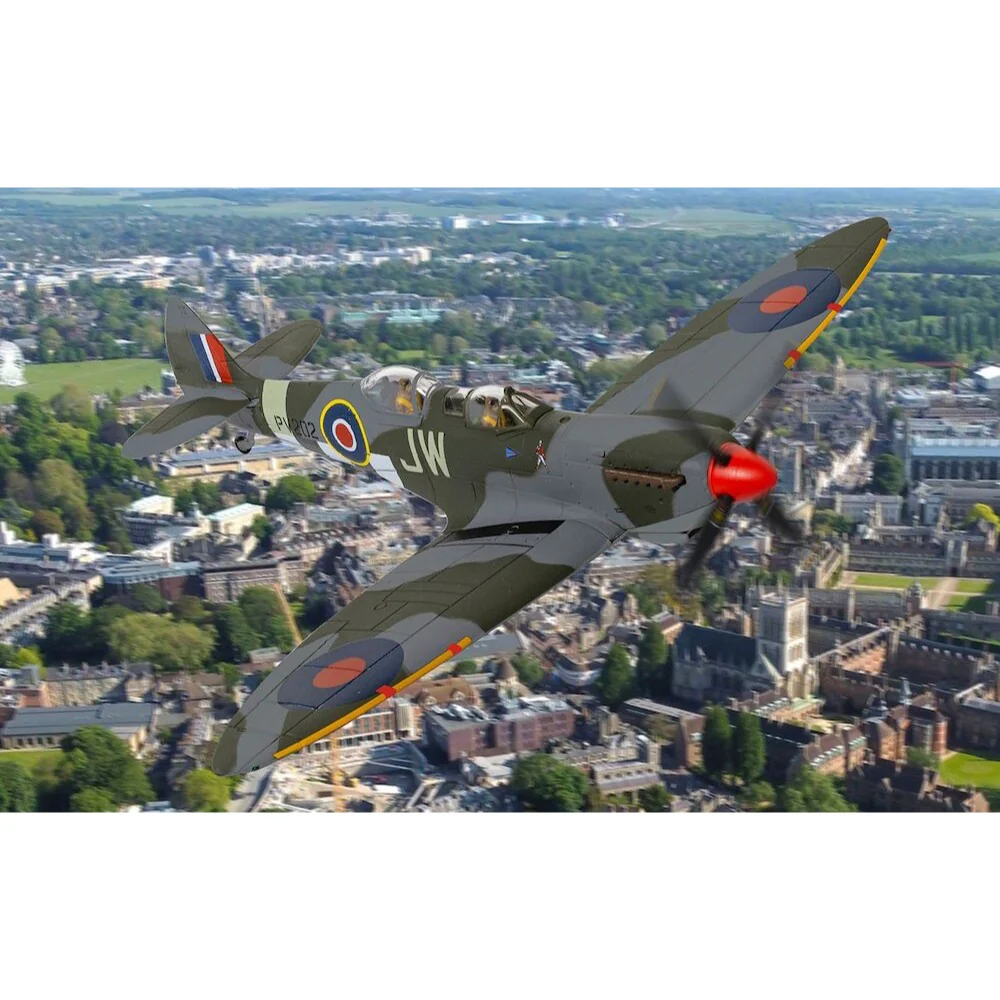 Corgi AA29204 1/72 Supermarine Spitfire T9 PV202 Aerial Collective Duxford Airfield - Image 6