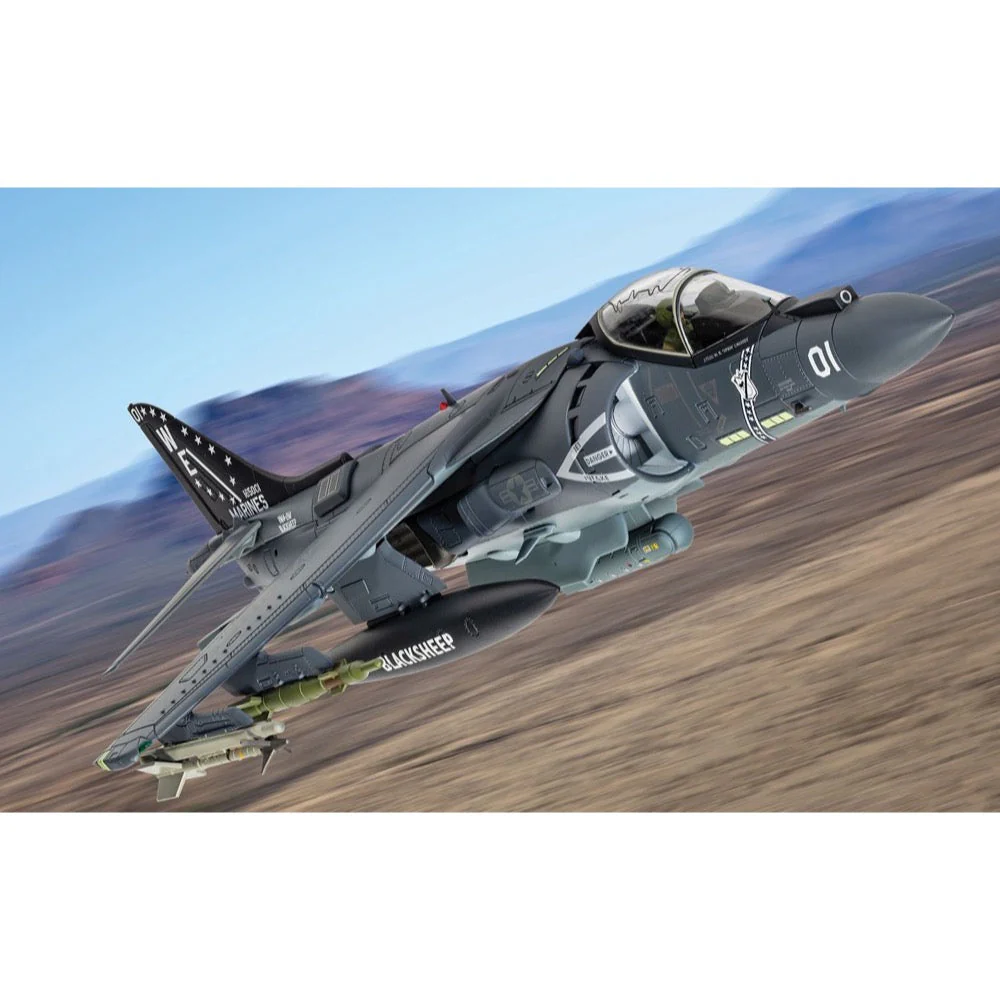 Corgi AA29303 1/48 McDonnell Douglas AV-8B Harrier II, VMA-214'Black Sheep' USMC, Afghanistan, November 2009