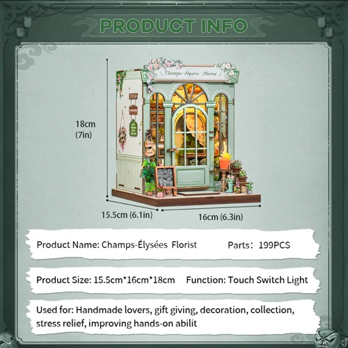 CuteBee Champs Élysées Florist DIY Kit - Image 15