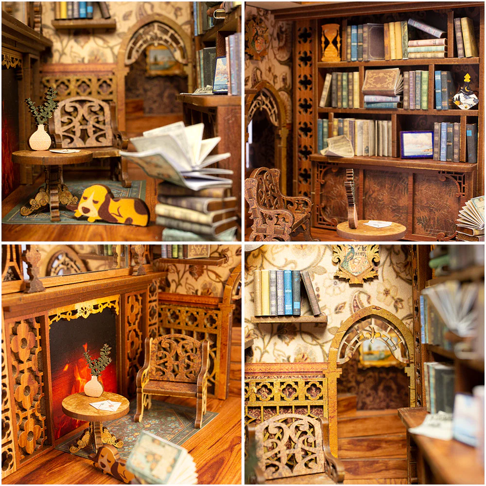 CuteBee Eternal Bookstore DIY Book Nook Kit - Image 6