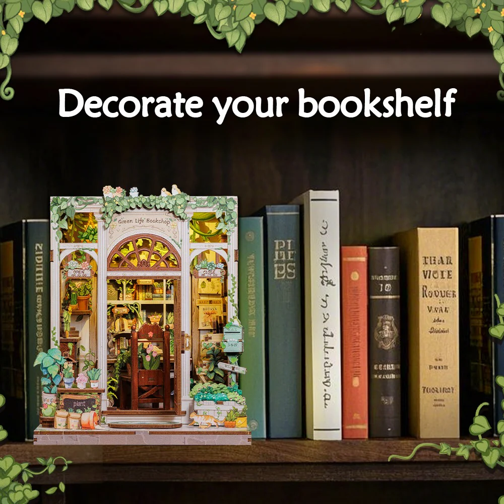 CuteBee Green Life Bookshop DIY Kit - Image 7