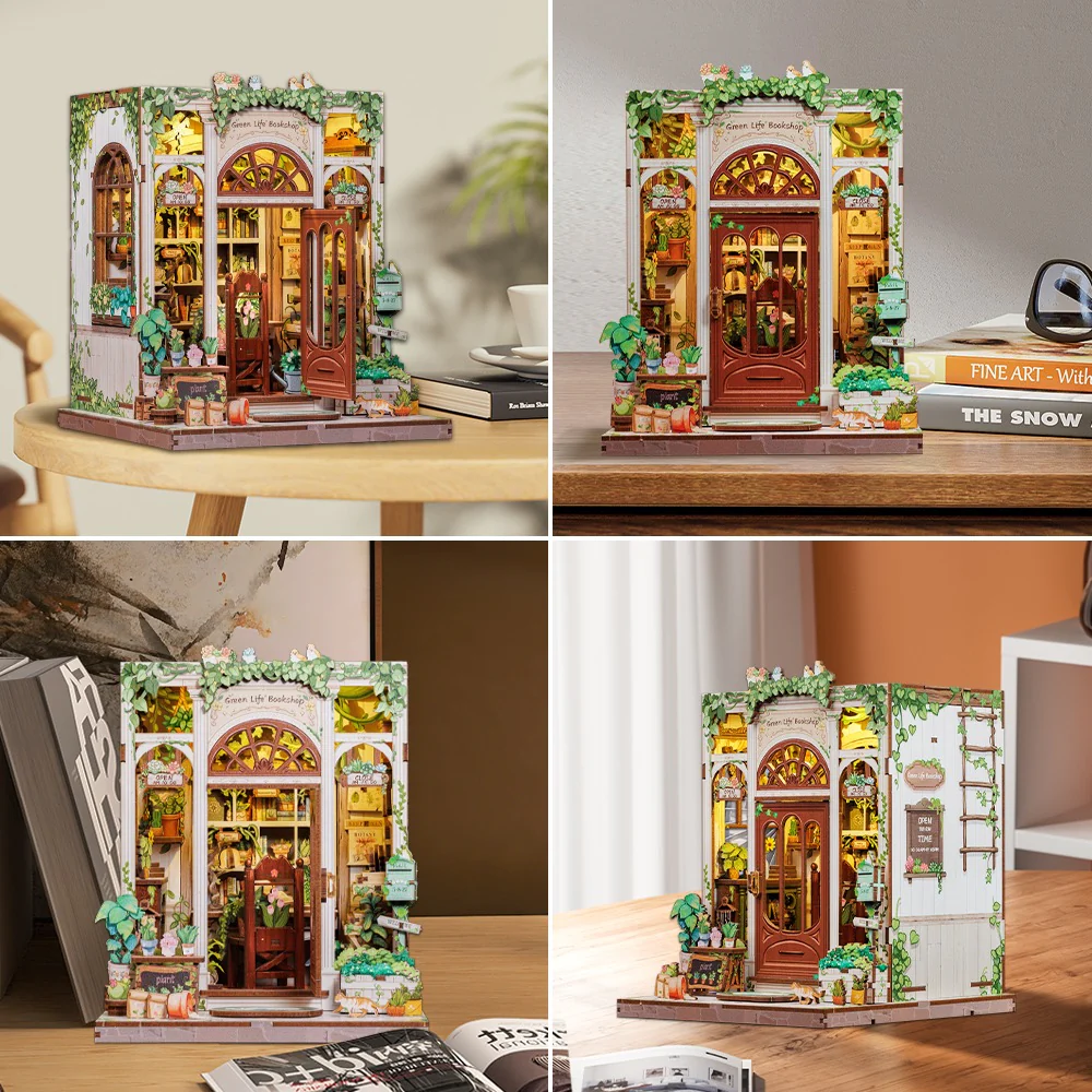 CuteBee Green Life Bookshop DIY Kit - Image 9