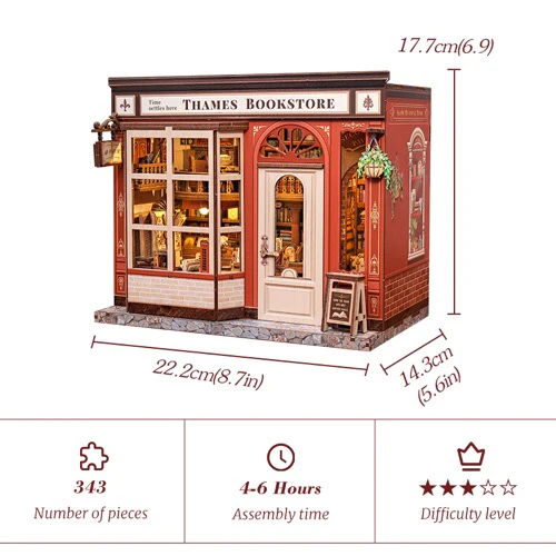 CuteBee Thames Bookstore DIY Kit - Image 9