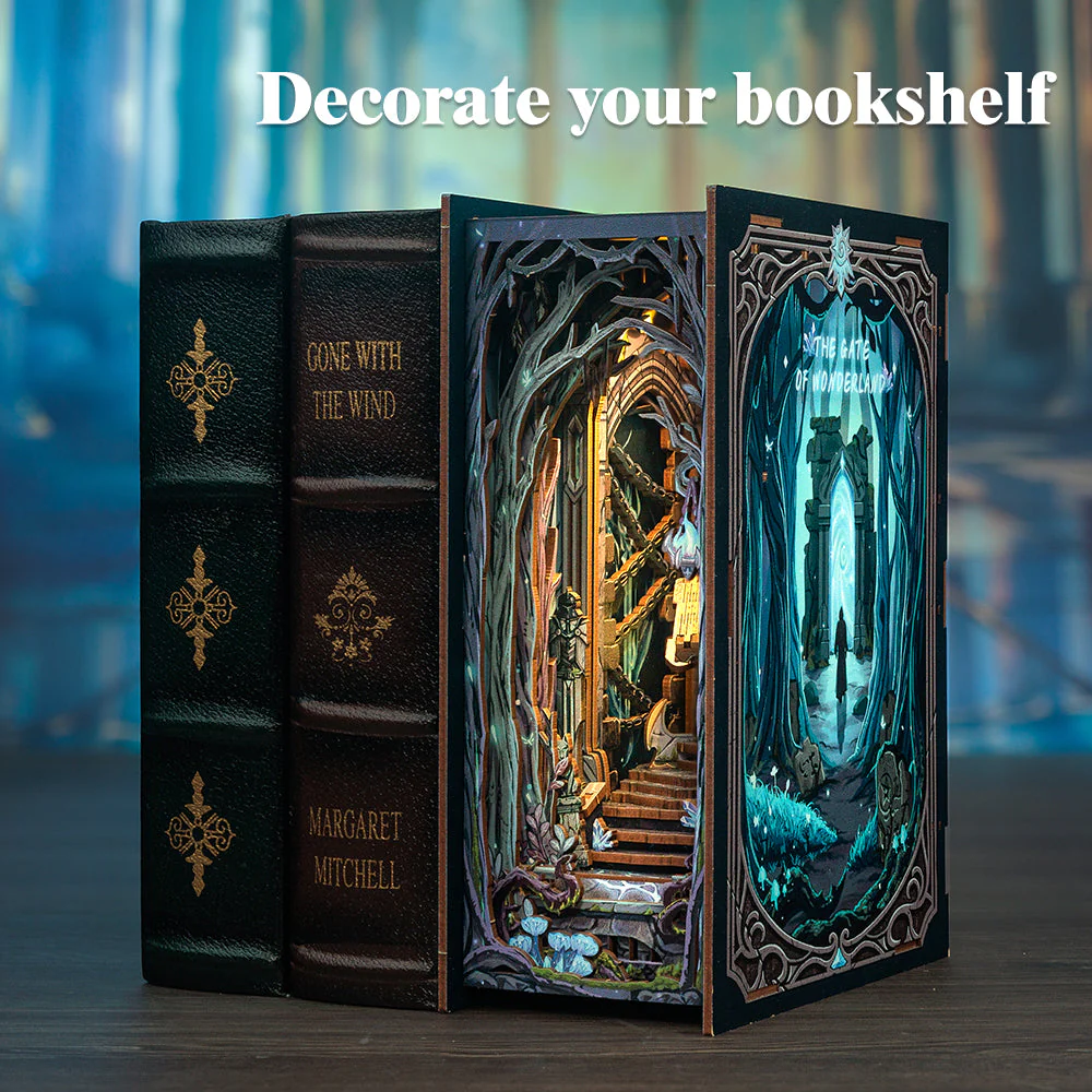 CuteBee The Gate of Wonderland DIY Book Nook Kit - Image 5