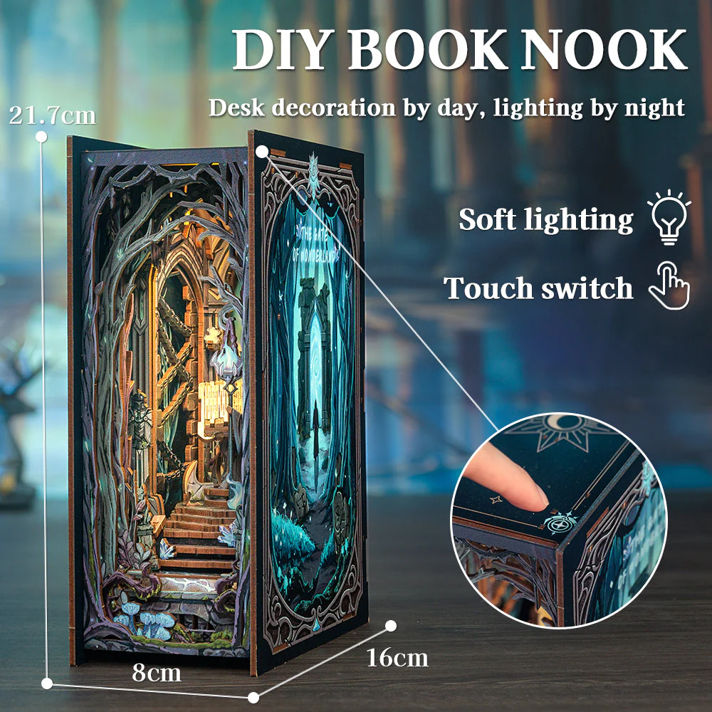CuteBee The Gate of Wonderland DIY Book Nook Kit - Image 7
