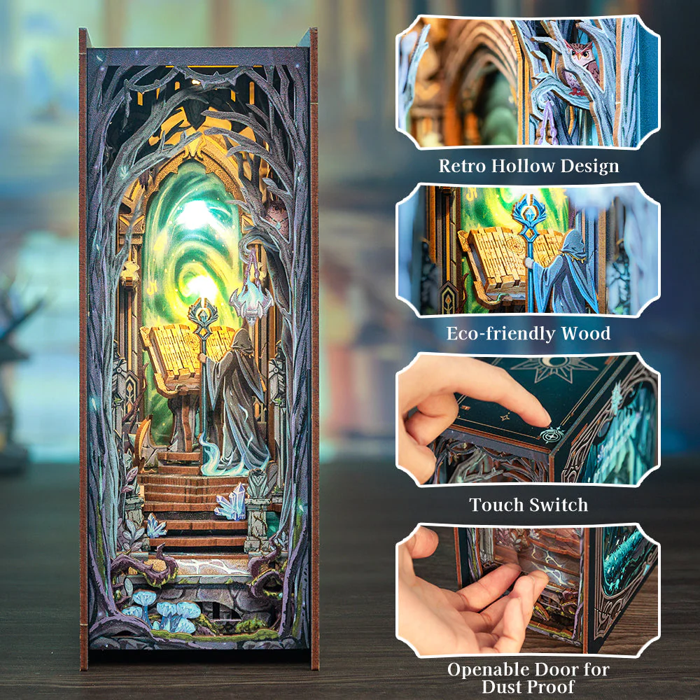 CuteBee The Gate of Wonderland DIY Book Nook Kit - Image 9