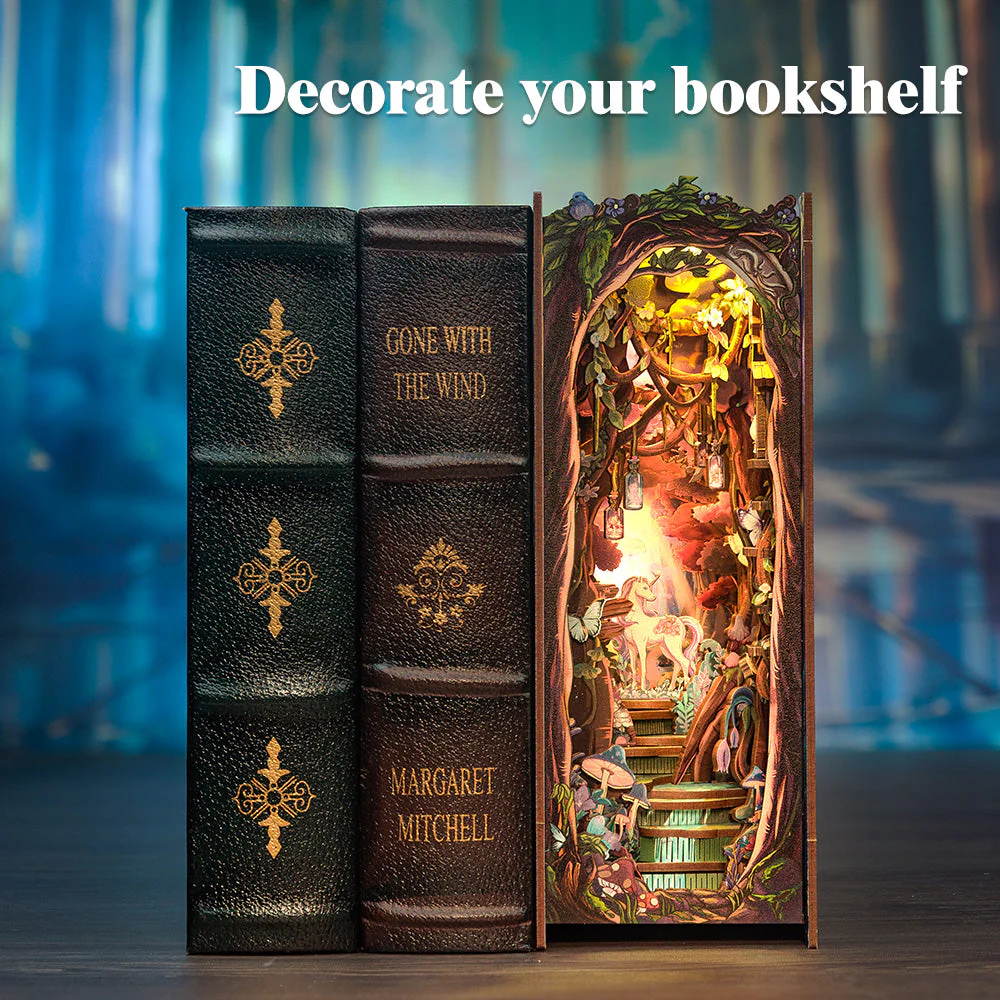 CuteBee The Grace of the Forest DIY Book Nook Kit - Image 4