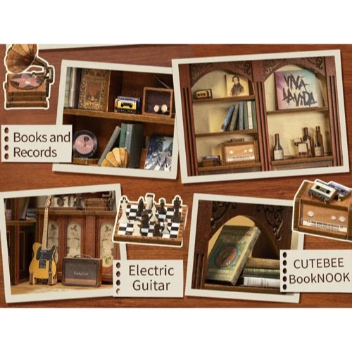 CuteBee The Secret Rhythm DIY Book Nook Kit - Image 12