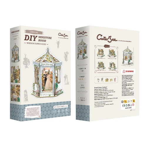 CuteBee Windsor Flower House DIY Kit - Image 12