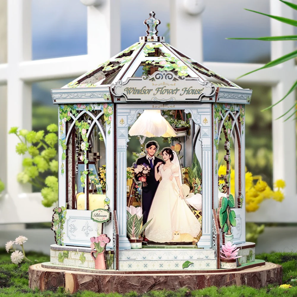CuteBee Windsor Flower House DIY Kit - Image 2