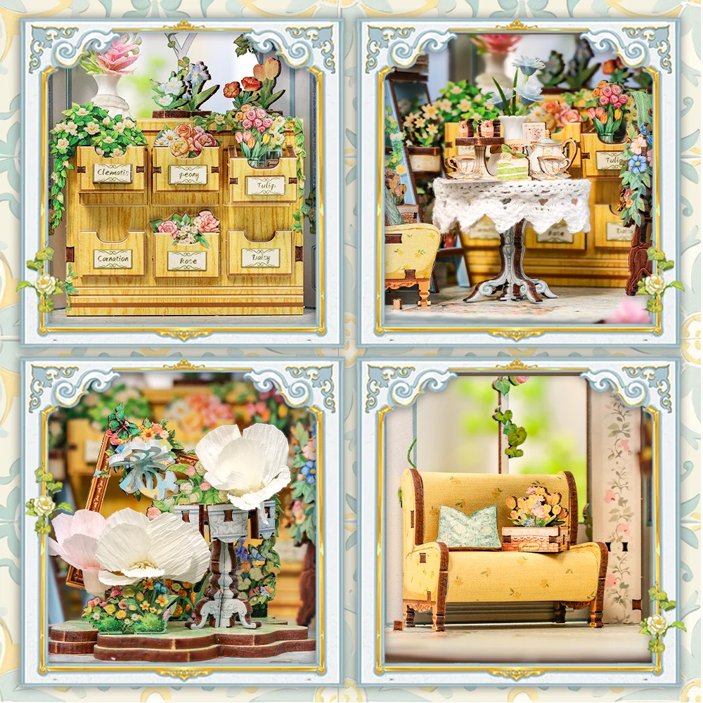 CuteBee Windsor Flower House DIY Kit - Image 5