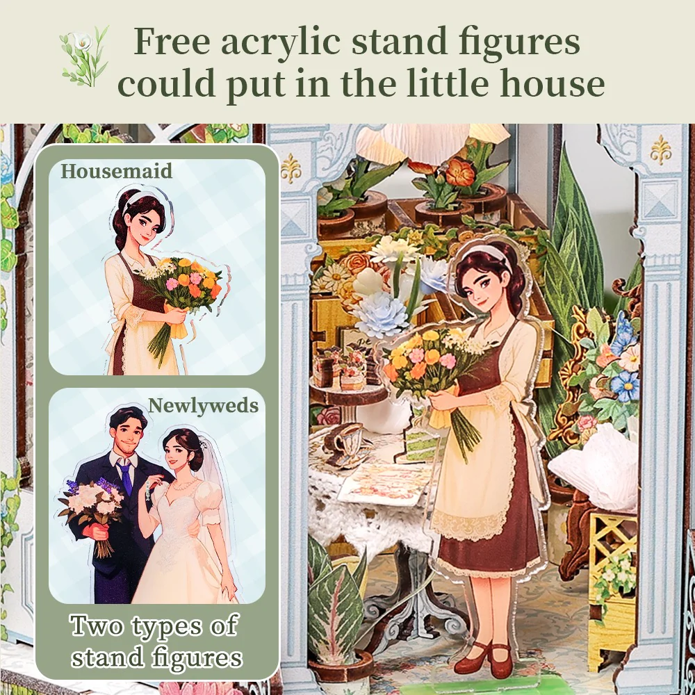 CuteBee Windsor Flower House DIY Kit - Image 6
