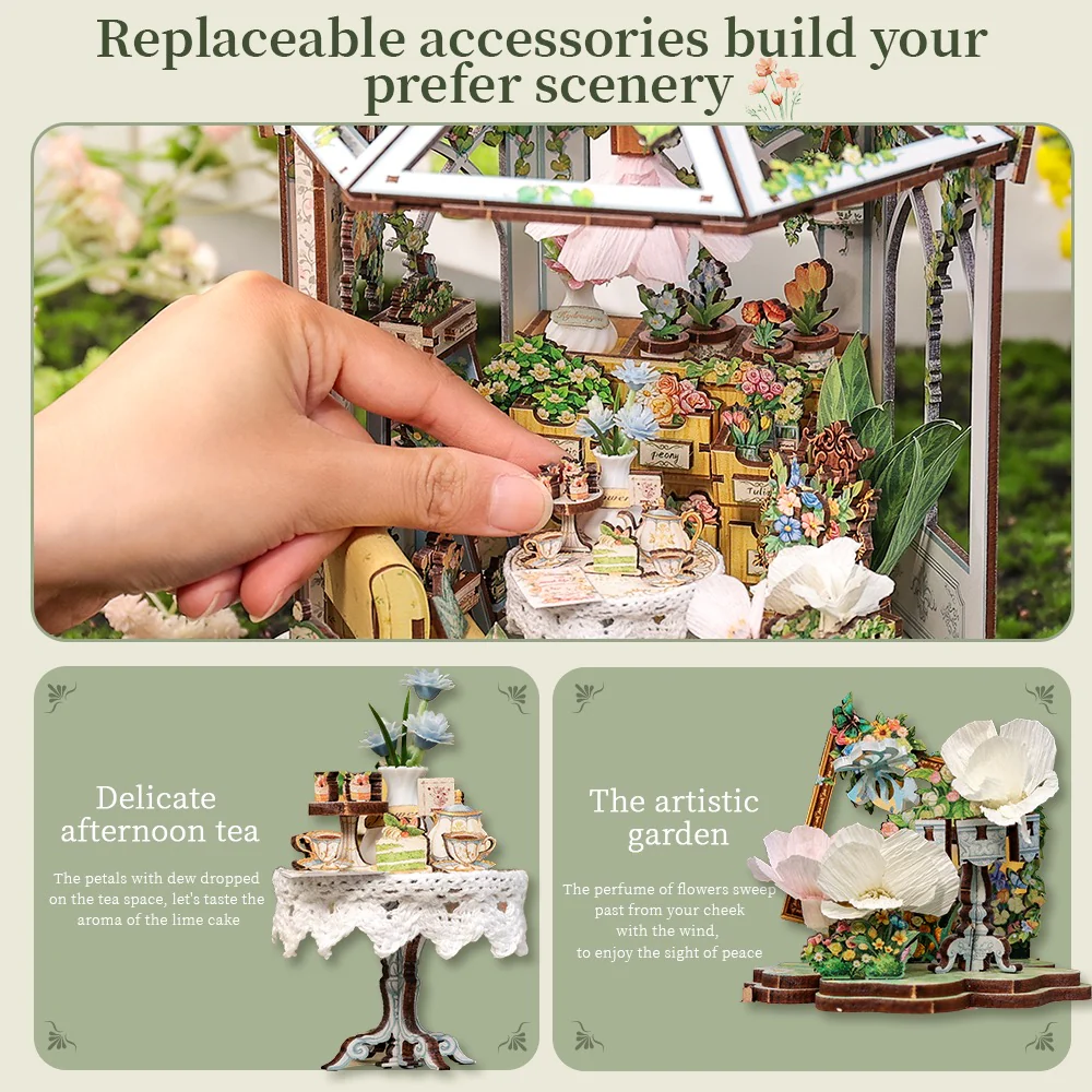 CuteBee Windsor Flower House DIY Kit - Image 8